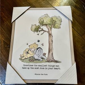 Winnie the Pooh and Eeyore Wall Art